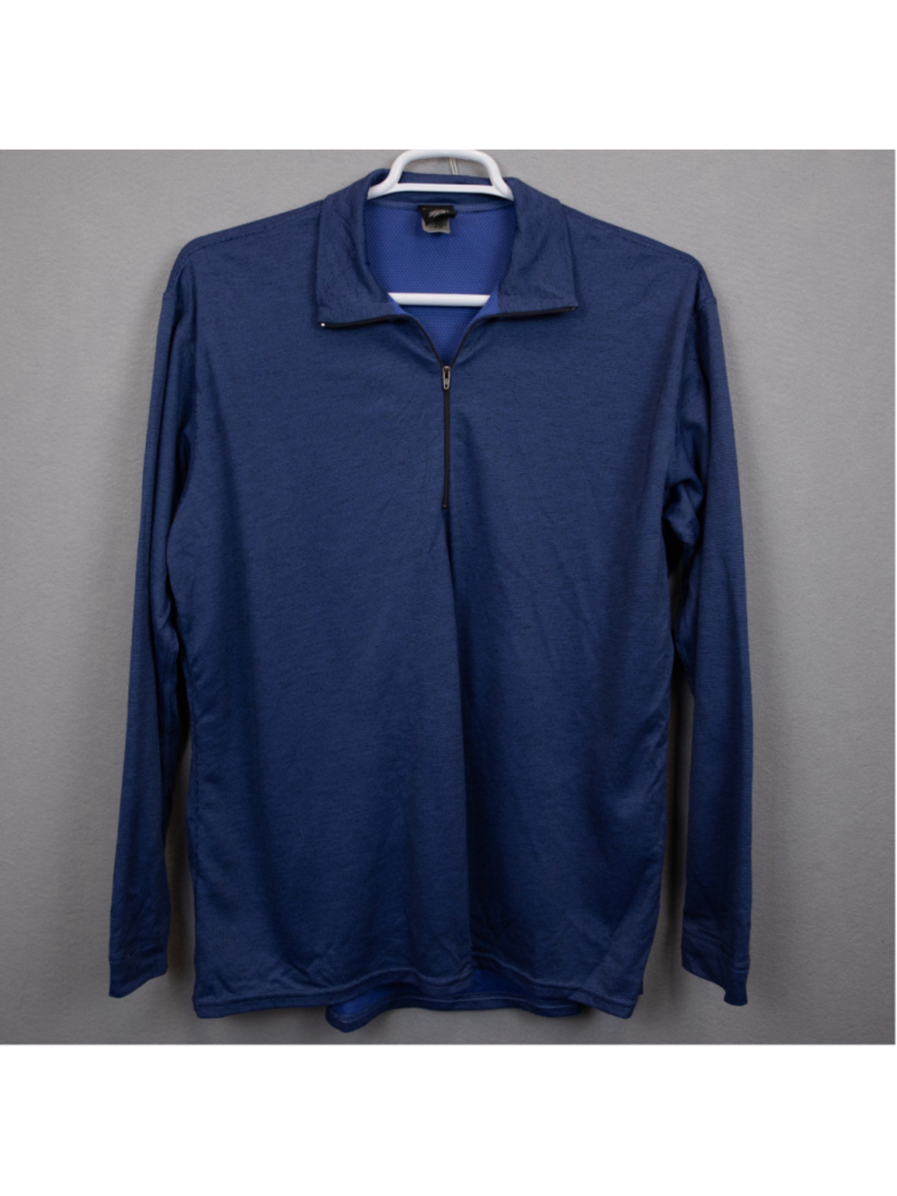 Vintage Patagonia Capilene blue quarter zip pull over top-XL